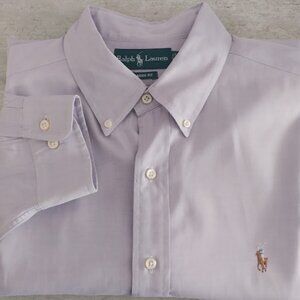 RALPH LAUREN Cotton Classic Fit Shirt's Size 17 32-33